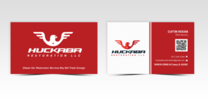Business Card Design by Pointless Pixels India for Huckaba Restoration LLC  | Design: #18614422