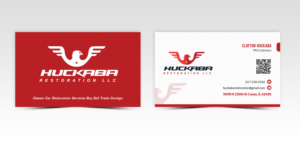 Business Card Design by Pointless Pixels India for Huckaba Restoration LLC  | Design: #18614423