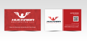 Business Card Design by Pointless Pixels India for Huckaba Restoration LLC  | Design: #18614424