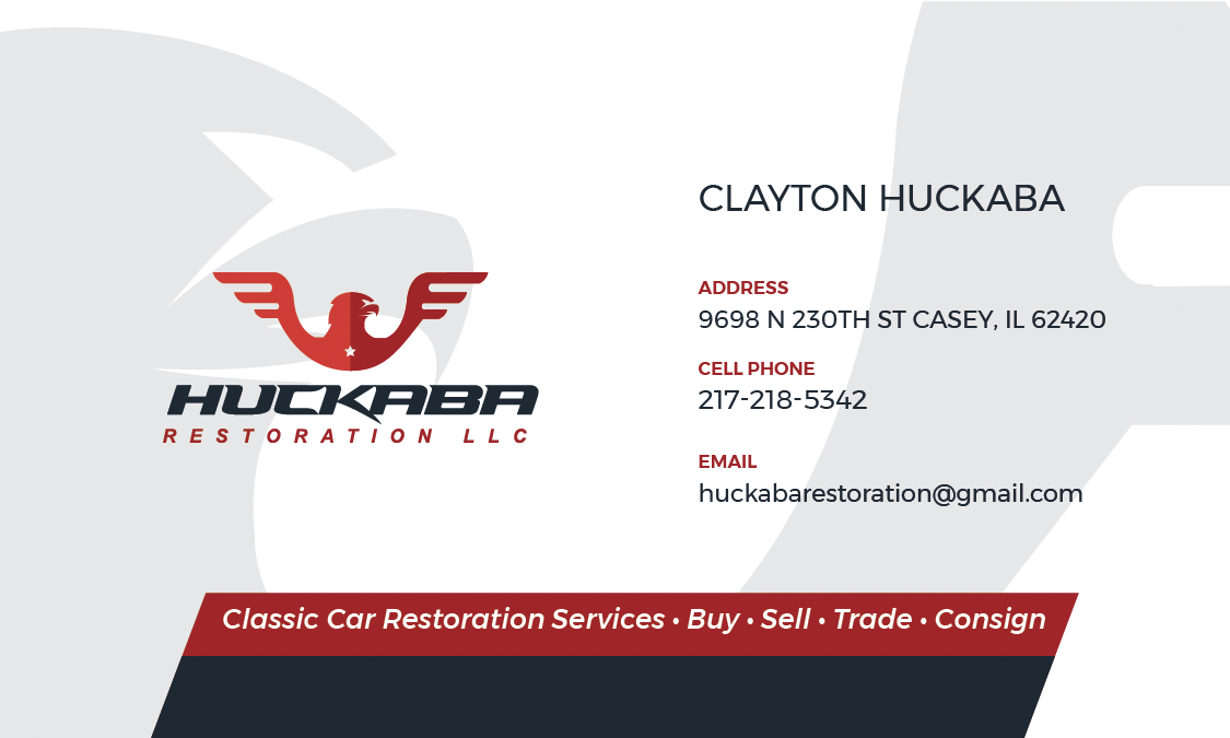 Business Card Design by pixiagraphics for Huckaba Restoration LLC  | Design #21553988