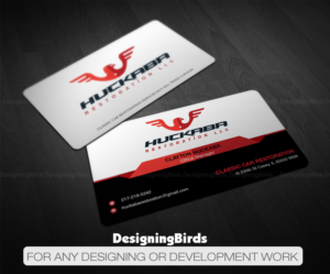 Business Card Design by Designing Birds for Huckaba Restoration LLC  | Design: #18616572
