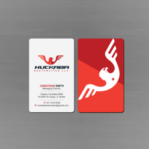 Design de Carte de Visite par Creations Box 2015 pour Huckaba Restoration LLC  | Design #18616063