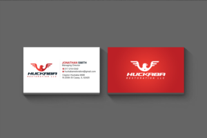 Business Card Design by Creations Box 2015 for Huckaba Restoration LLC  | Design: #18616107