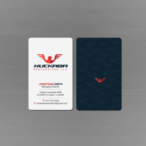 Diseño de Tarjeta de Presentación por Creations Box 2015 para Huckaba Restoration LLC  | Diseño: #18618018