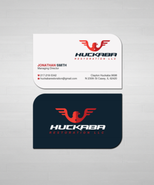 Diseño de Tarjeta de Presentación por Creations Box 2015 para Huckaba Restoration LLC  | Diseño: #18618030