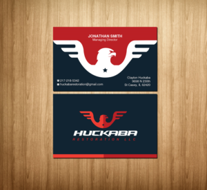 Diseño de Tarjeta de Presentación por Creations Box 2015 para Huckaba Restoration LLC  | Diseño: #18618035