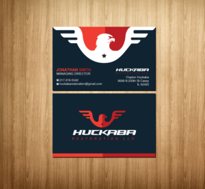 Diseño de Tarjeta de Presentación por Creations Box 2015 para Huckaba Restoration LLC  | Diseño: #18618036