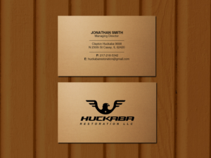 Diseño de Tarjeta de Presentación por Creations Box 2015 para Huckaba Restoration LLC  | Diseño: #18618042