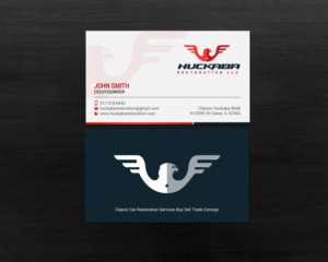 Business Card Design by chandrayaan.creative for Huckaba Restoration LLC  | Design: #18612049
