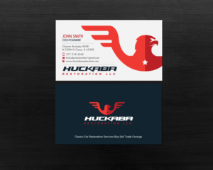 Business Card Design by chandrayaan.creative for Huckaba Restoration LLC  | Design: #18612050