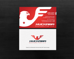 Business Card Design by chandrayaan.creative for Huckaba Restoration LLC  | Design: #18613088