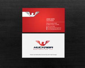 Business Card Design by chandrayaan.creative for Huckaba Restoration LLC  | Design: #18613089