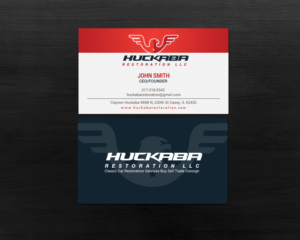 Business Card Design by chandrayaan.creative for Huckaba Restoration LLC  | Design: #18613090