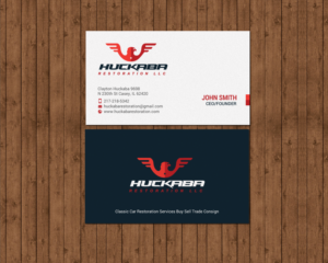 Business Card Design by chandrayaan.creative for Huckaba Restoration LLC  | Design: #18613263