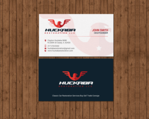 Business Card Design by chandrayaan.creative for Huckaba Restoration LLC  | Design: #18613265