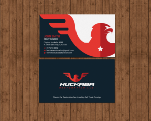 Business Card Design by chandrayaan.creative for Huckaba Restoration LLC  | Design: #18613373