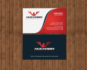 Business Card Design by chandrayaan.creative for Huckaba Restoration LLC  | Design: #18613377