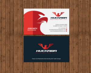 Business Card Design by chandrayaan.creative for Huckaba Restoration LLC  | Design: #18613393