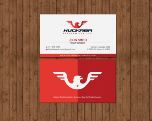 Business Card Design by chandrayaan.creative for Huckaba Restoration LLC  | Design: #18613394