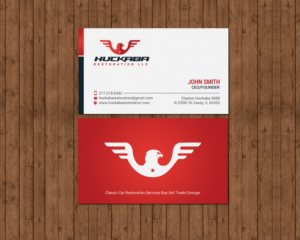Design de Carte de Visite par chandrayaan.creative pour Huckaba Restoration LLC  | Design : #18624294