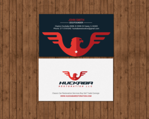 Design de Carte de Visite par chandrayaan.creative pour Huckaba Restoration LLC  | Design : #18624296