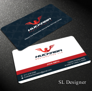 Design de Carte de Visite par SL Designer pour Huckaba Restoration LLC  | Design : #18619500