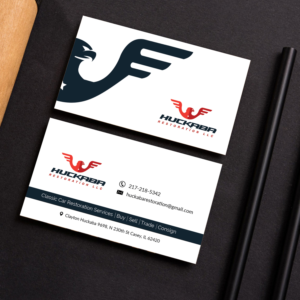 Business Card Design by M6G for Huckaba Restoration LLC  | Design: #18615291