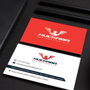 Business Card Design by M6G for Huckaba Restoration LLC  | Design: #18615331