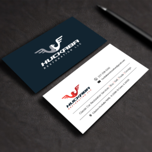 Business Card Design by M6G for Huckaba Restoration LLC  | Design: #18615398