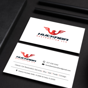 Business Card Design by M6G for Huckaba Restoration LLC  | Design: #18615446