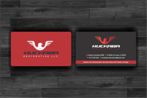 Design de Carte de Visite par Yug Dave pour Huckaba Restoration LLC  | Design #18642710