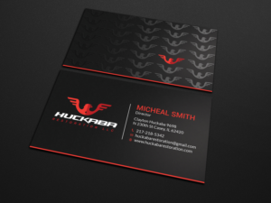 Business Card Design by Tripti Ranjan Gain for Huckaba Restoration LLC  | Design: #18691302