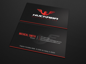 Business Card Design by Tripti Ranjan Gain for Huckaba Restoration LLC  | Design: #18691312