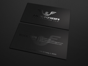 Business Card Design by Tripti Ranjan Gain for Huckaba Restoration LLC  | Design: #18691313