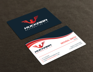 Business Card Design by Tripti Ranjan Gain for Huckaba Restoration LLC  | Design: #18691332