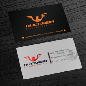 Business Card Design by Jarrin for Huckaba Restoration LLC  | Design: #18611473