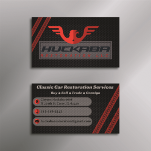 Business Card Design by Sams1 for Huckaba Restoration LLC  | Design: #18687992