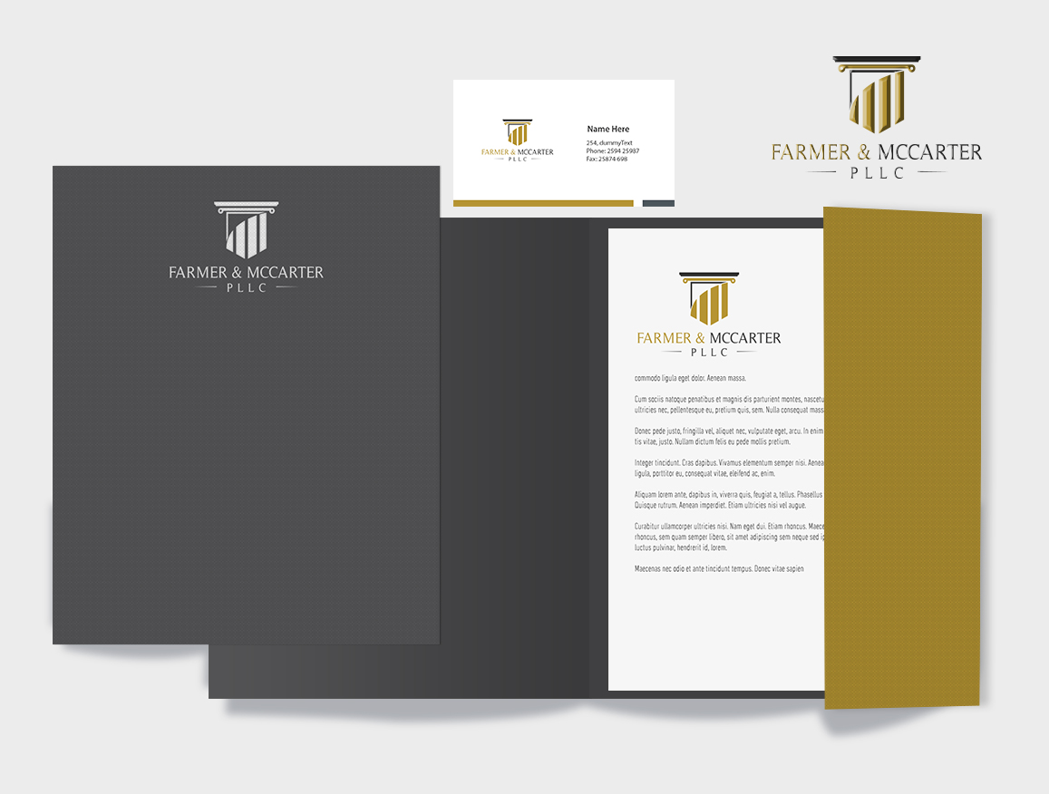 Logo Design by Deziners Zone for Farmer & McCarter | Design #18615721