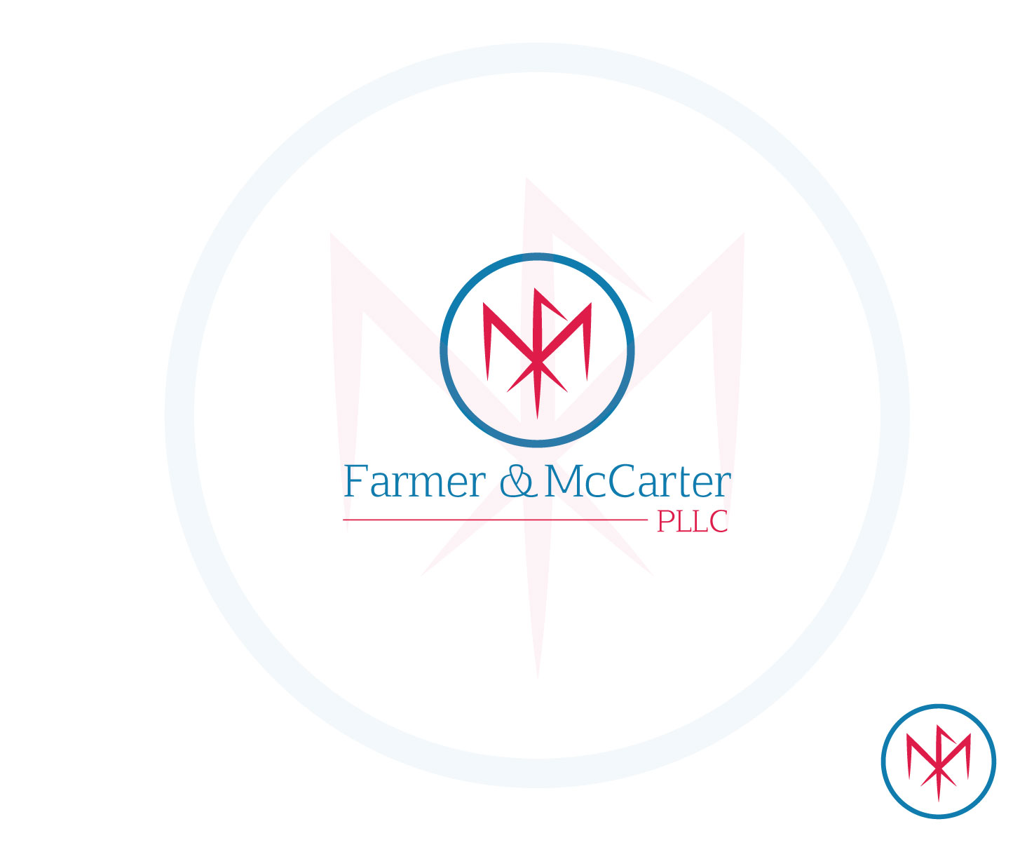 Logo Design by MAK45 for Farmer & McCarter | Design #18699656