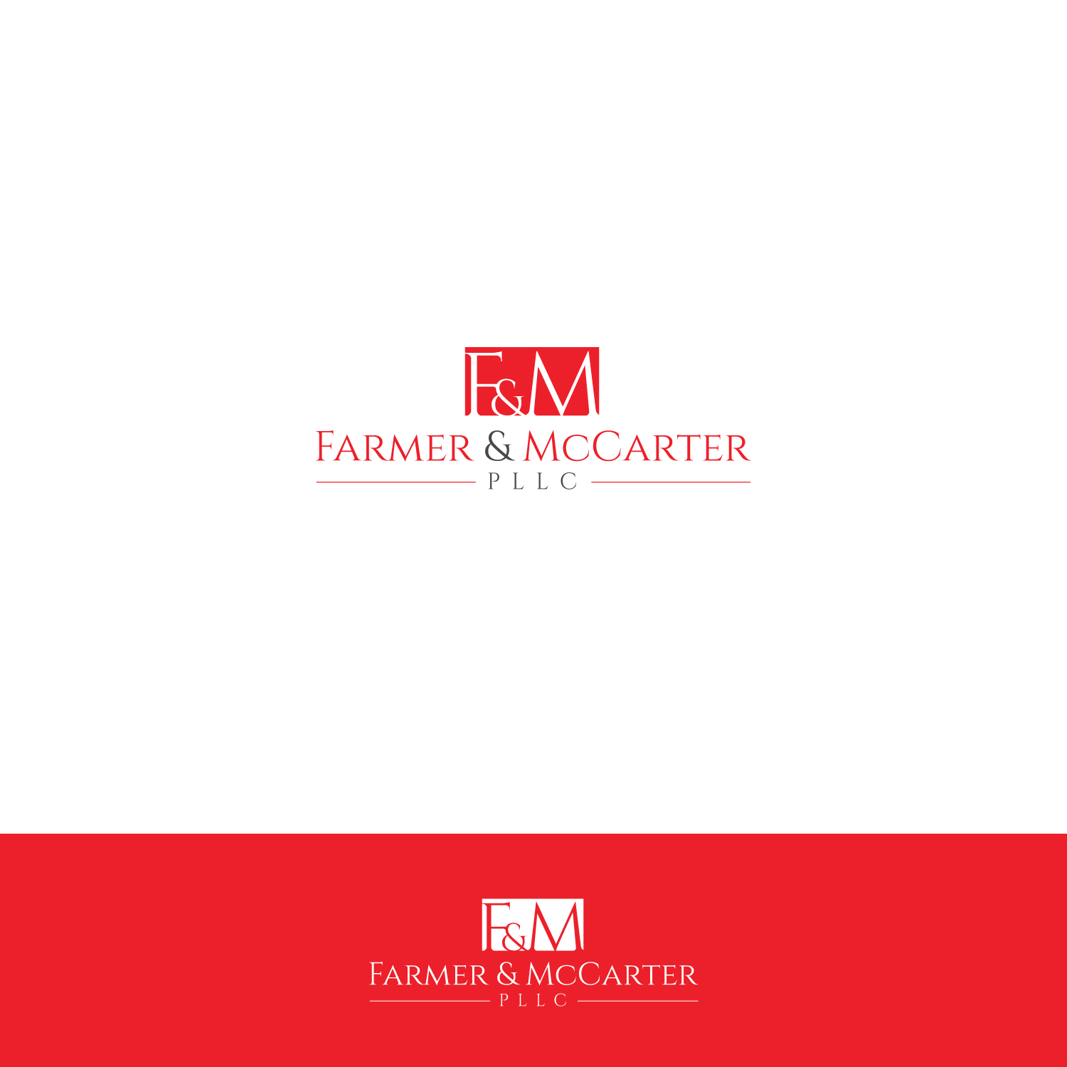 Logo Design by Maxo-Biz for Farmer & McCarter | Design #18616629