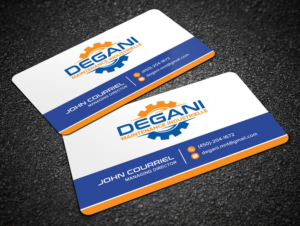 DEGANI Maintenance Industrielle | Visitenkarten-Design von Sandaruwan