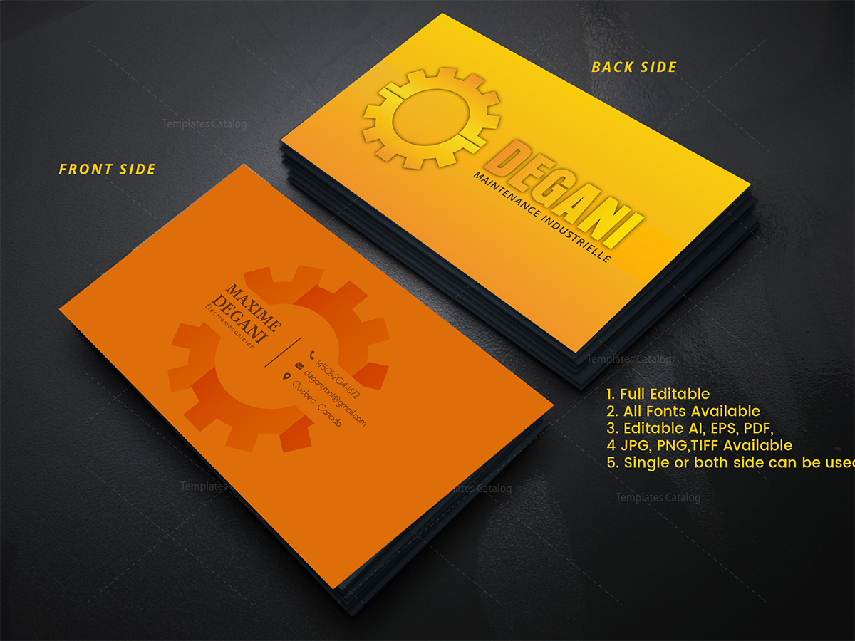 Business Card Design by Expert Designer for this project | Design #18614797