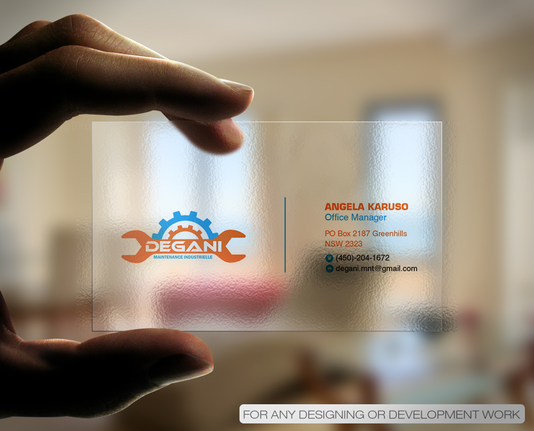 Business Card Design by Designing Birds for this project | Design #18615412