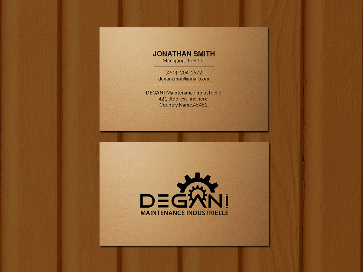 Business Card Design by Creations Box 2015 for this project | Design #18617965