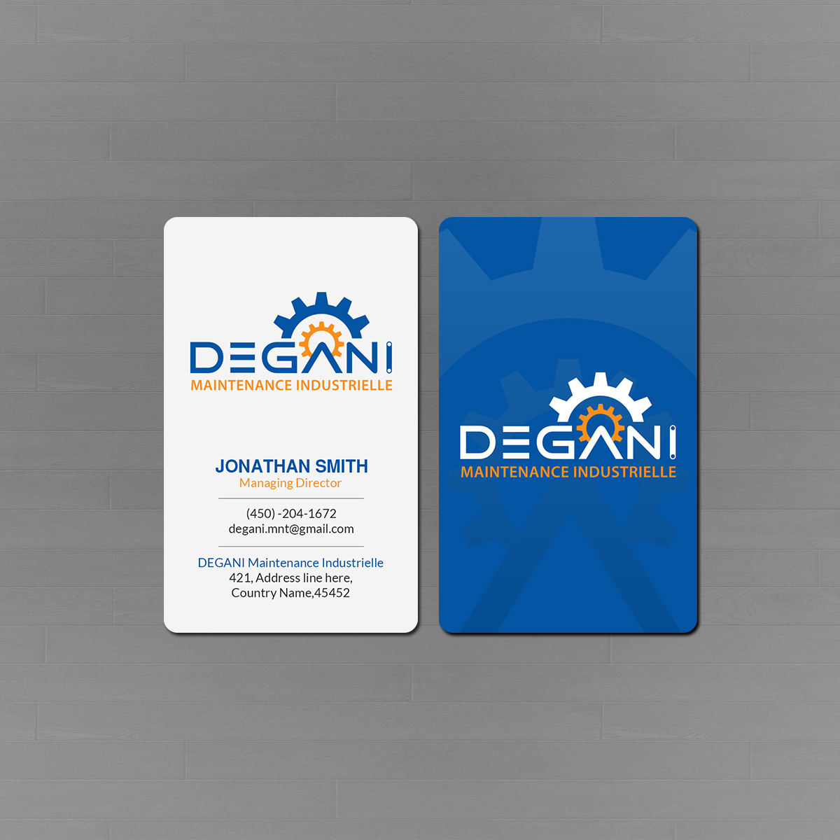 Business Card Design by Creations Box 2015 for this project | Design #18617974