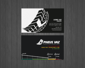 Business Card Design job - Tyre Shop | Visitenkarten-Design von chandrayaan.creative