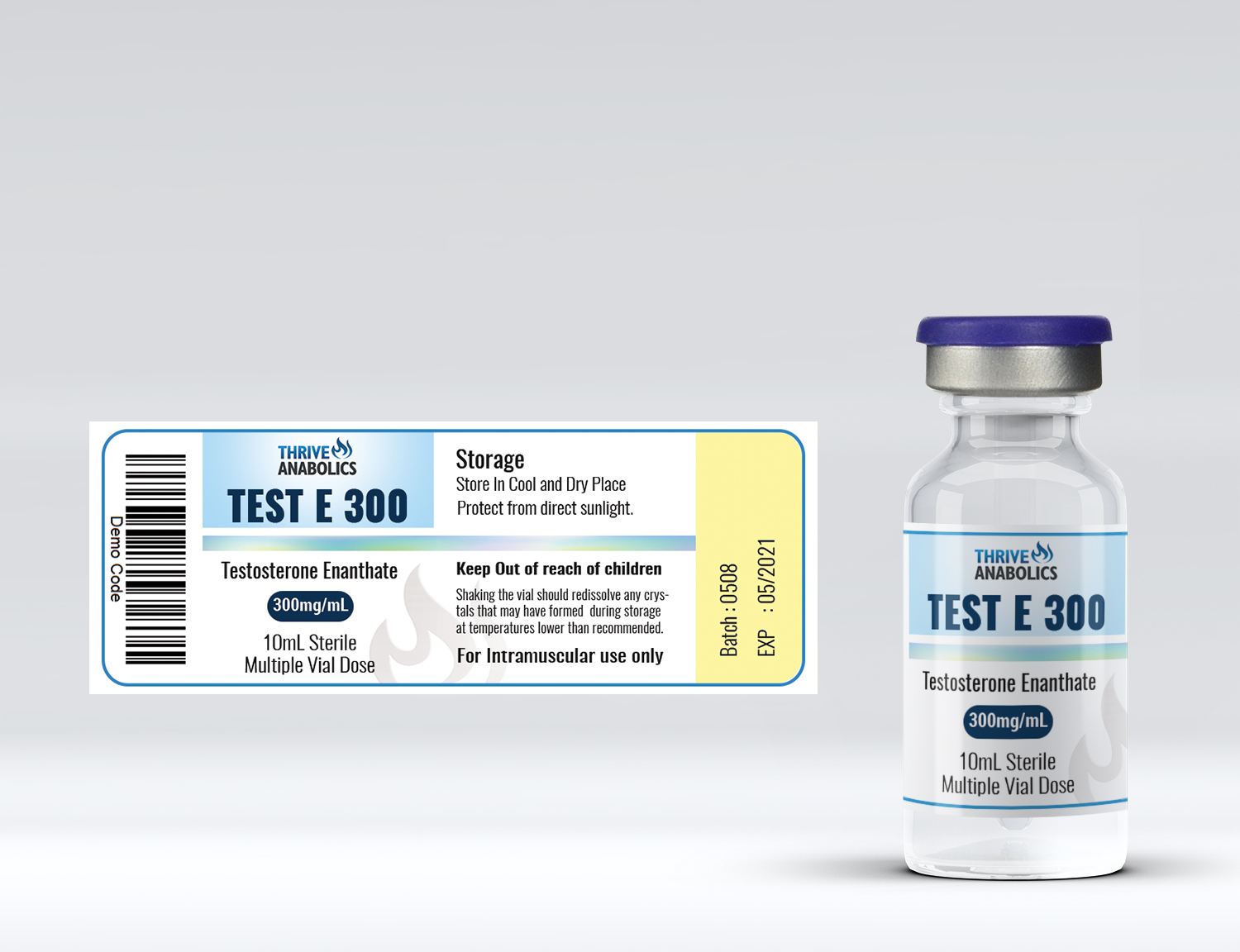 Label Design by SAI DESIGNS for THRIVE ANABOLICS | Design #18670848