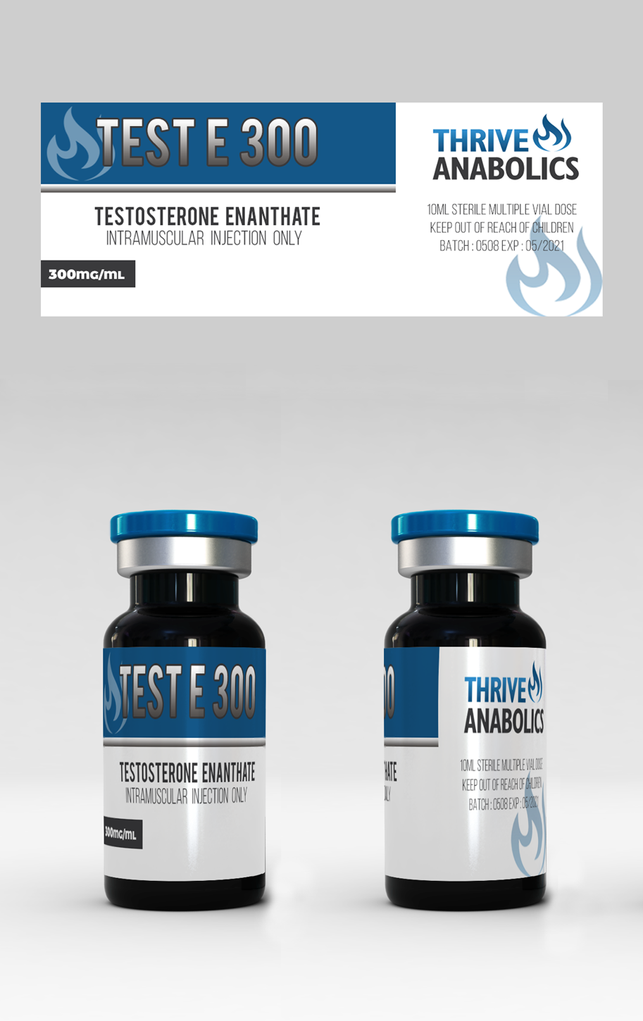 Design Étiquette par Jean Pool pour THRIVE ANABOLICS | Design #18631358