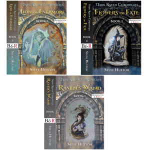 Dark Raven Chronicles Trilogy - new Fantasy book series | Design de Couverture de Livre par Wally_F