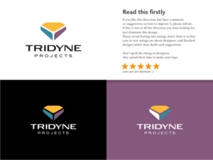 Tridyne or Tridyne Projects | Logo Design by Atvento Graphics